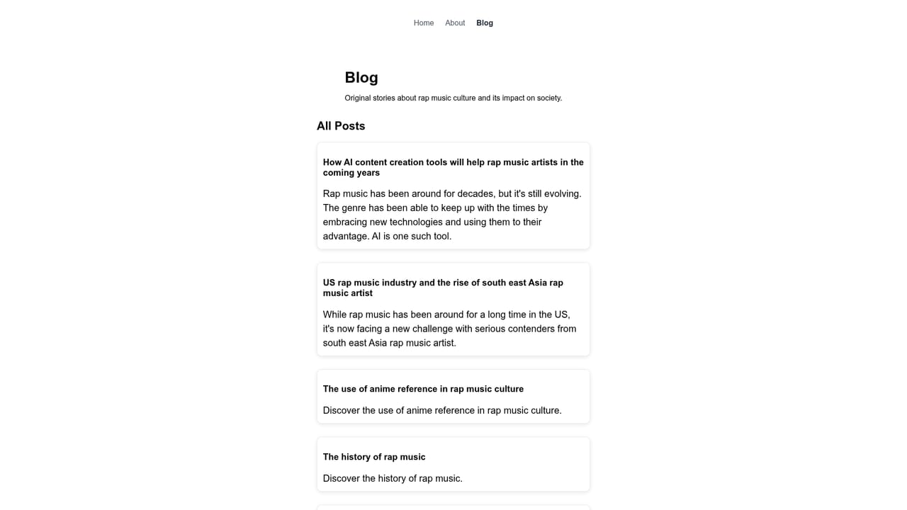 Raplyrics — Send feedback or read the background