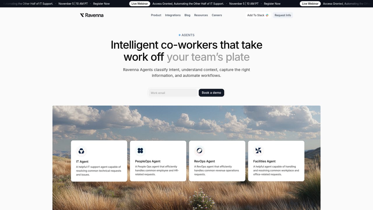 Ravenna — Configure an agent