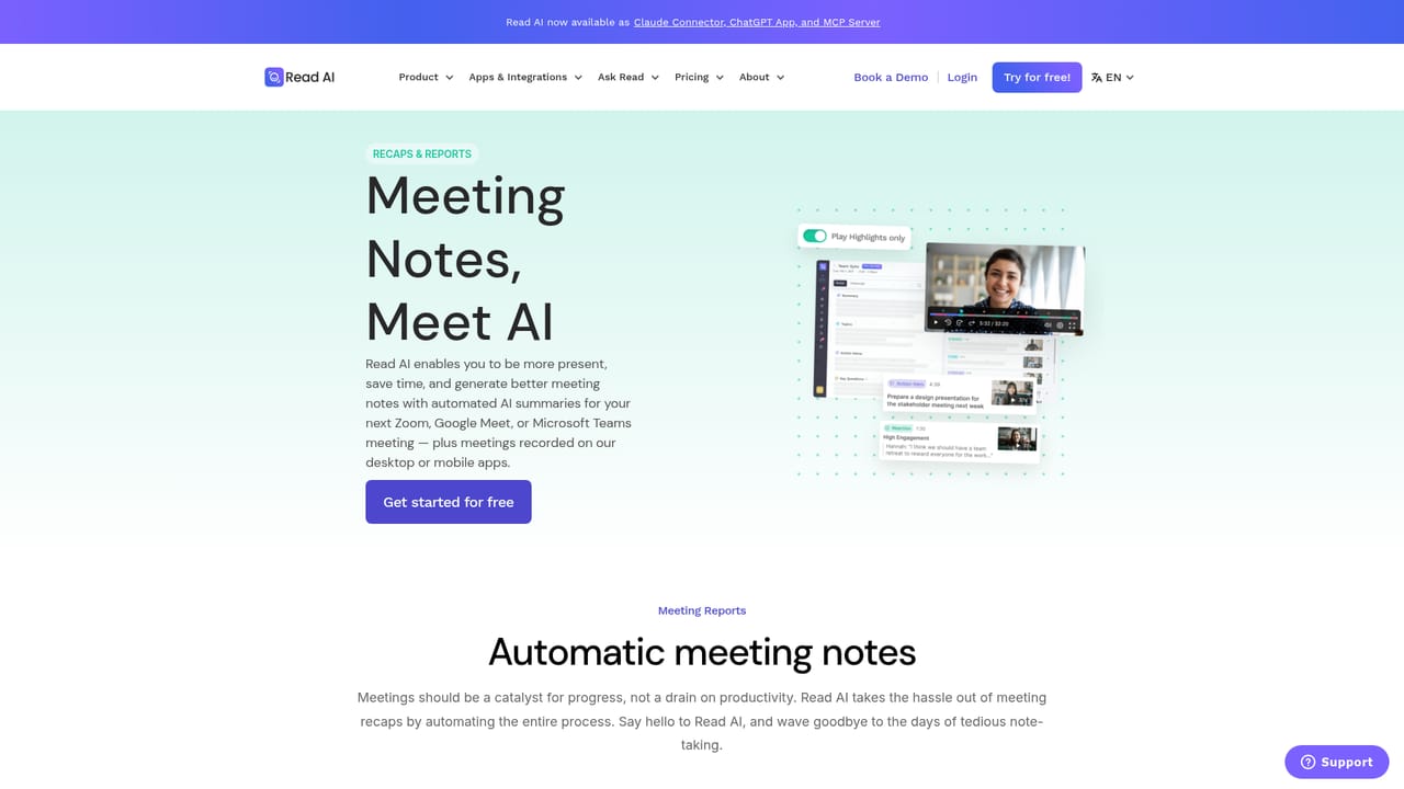 Read Highlights — Review your first recap