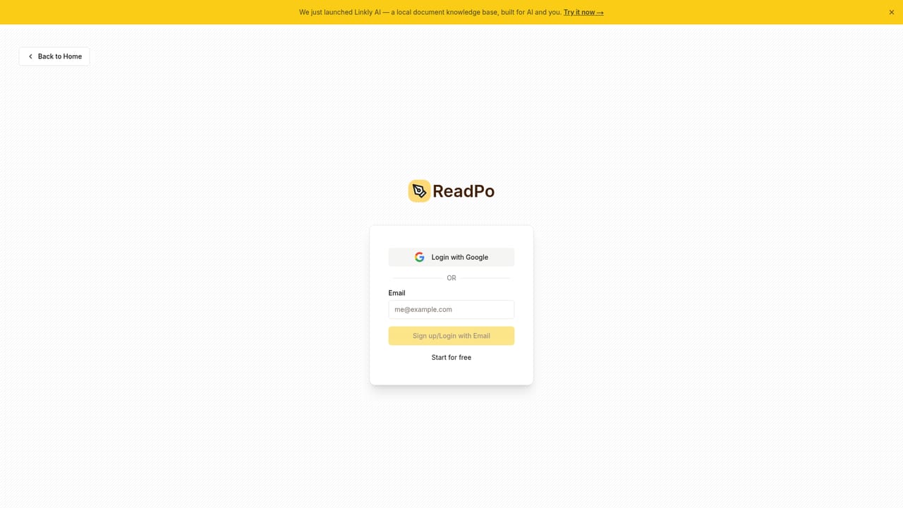 ReadPo — Define a topic