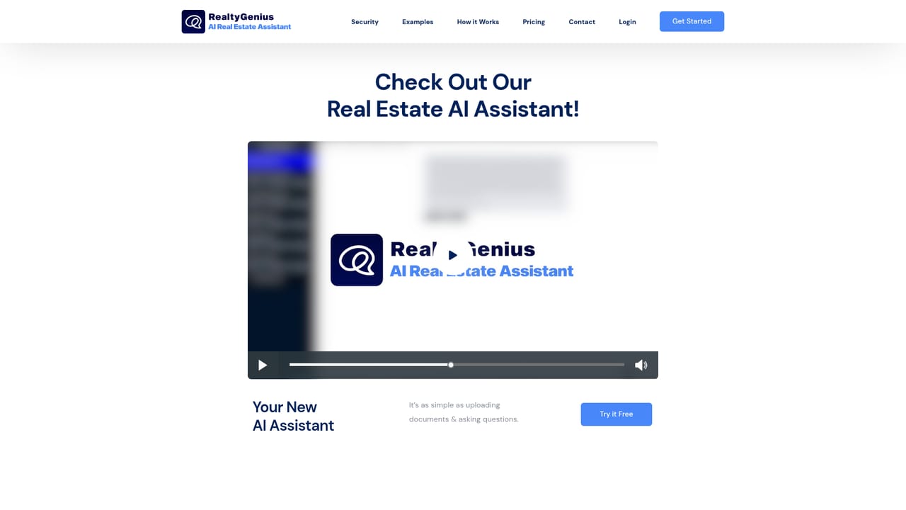 RealtyGenius — See the intended workflow