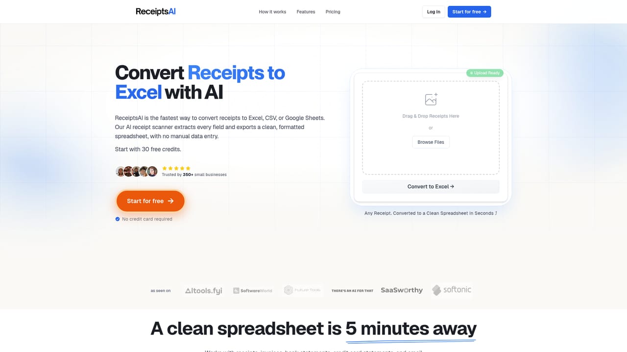 ReceiptsAI — Export your records