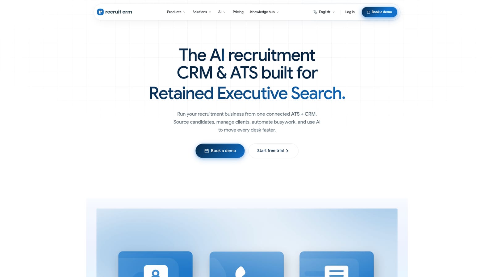 Recruit CRM — Start a free trial account