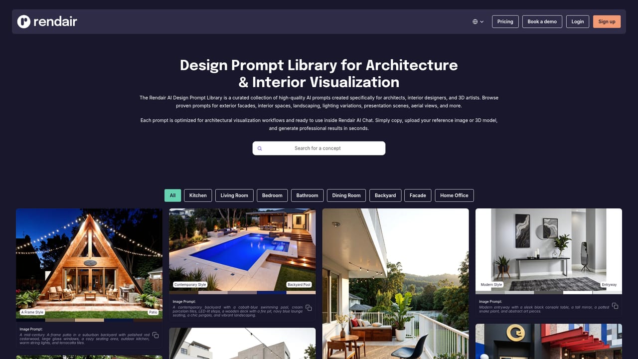 Rendair — Check examples and software guides