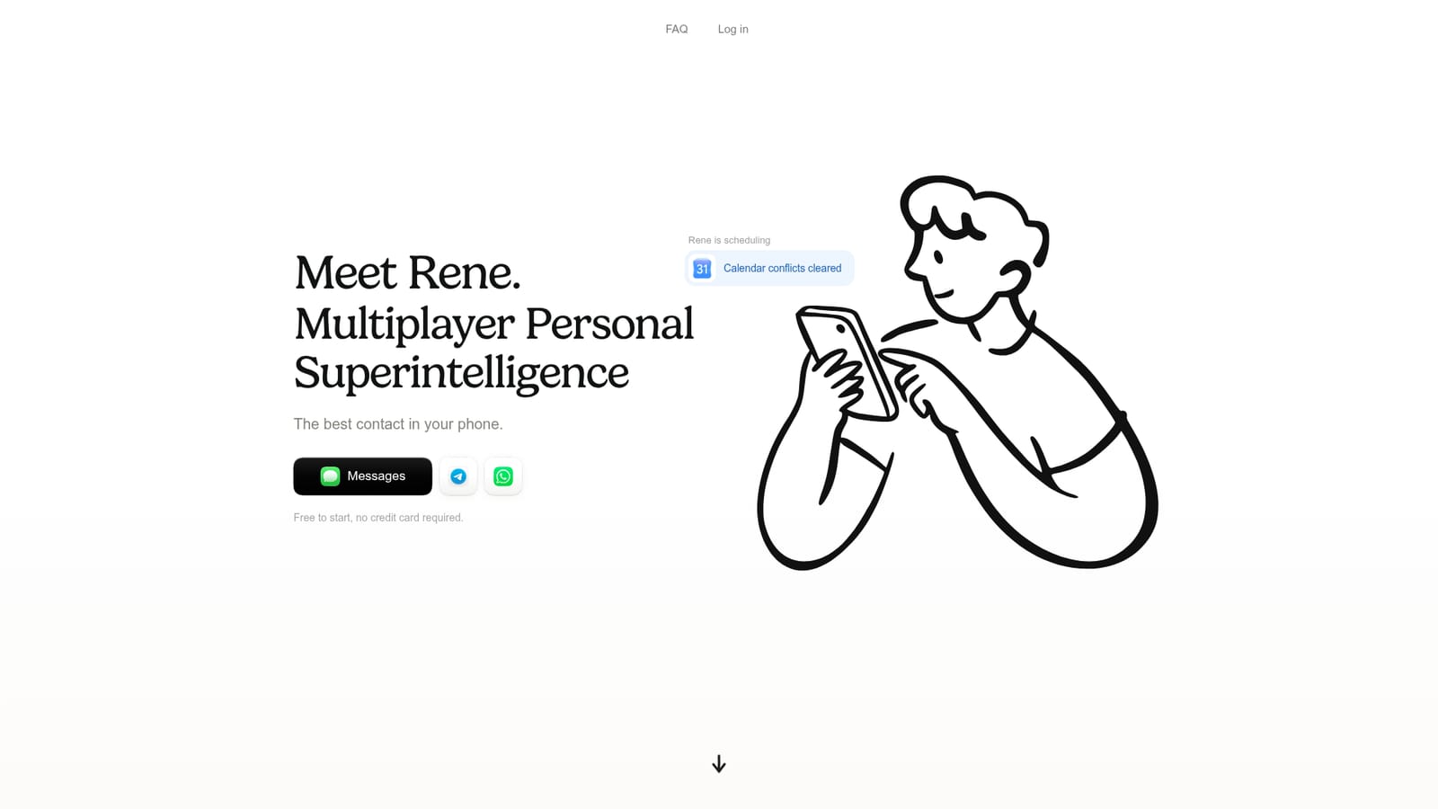 Rene — Choose a messaging app