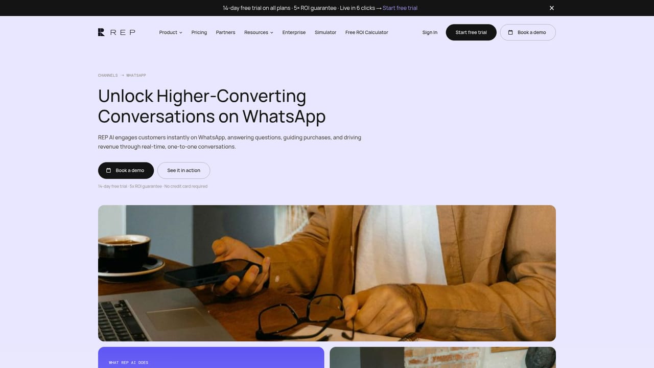 Rep AI — Add the other channels
