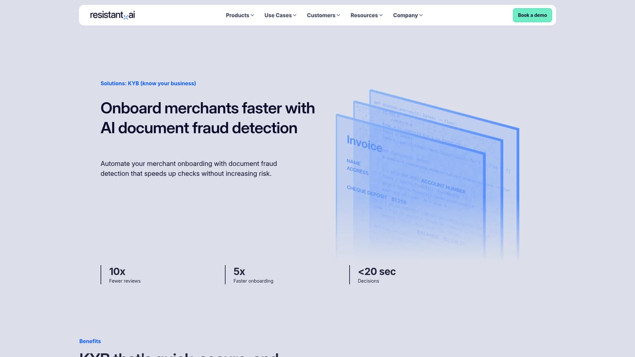 Resistant AI — Choose the use case to pilot