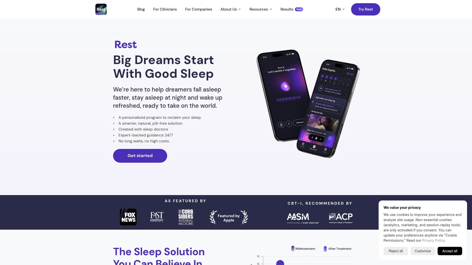 Rest — Download the iOS app