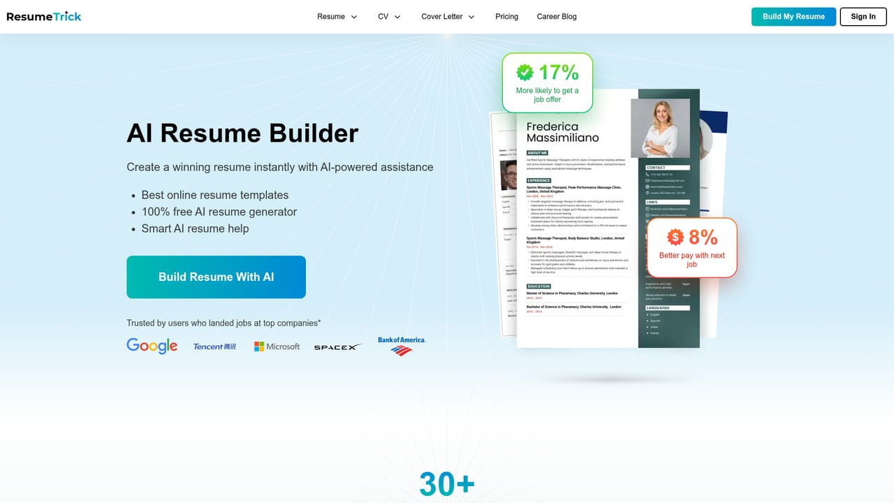 Resume Trick — Let the AI draft the wording