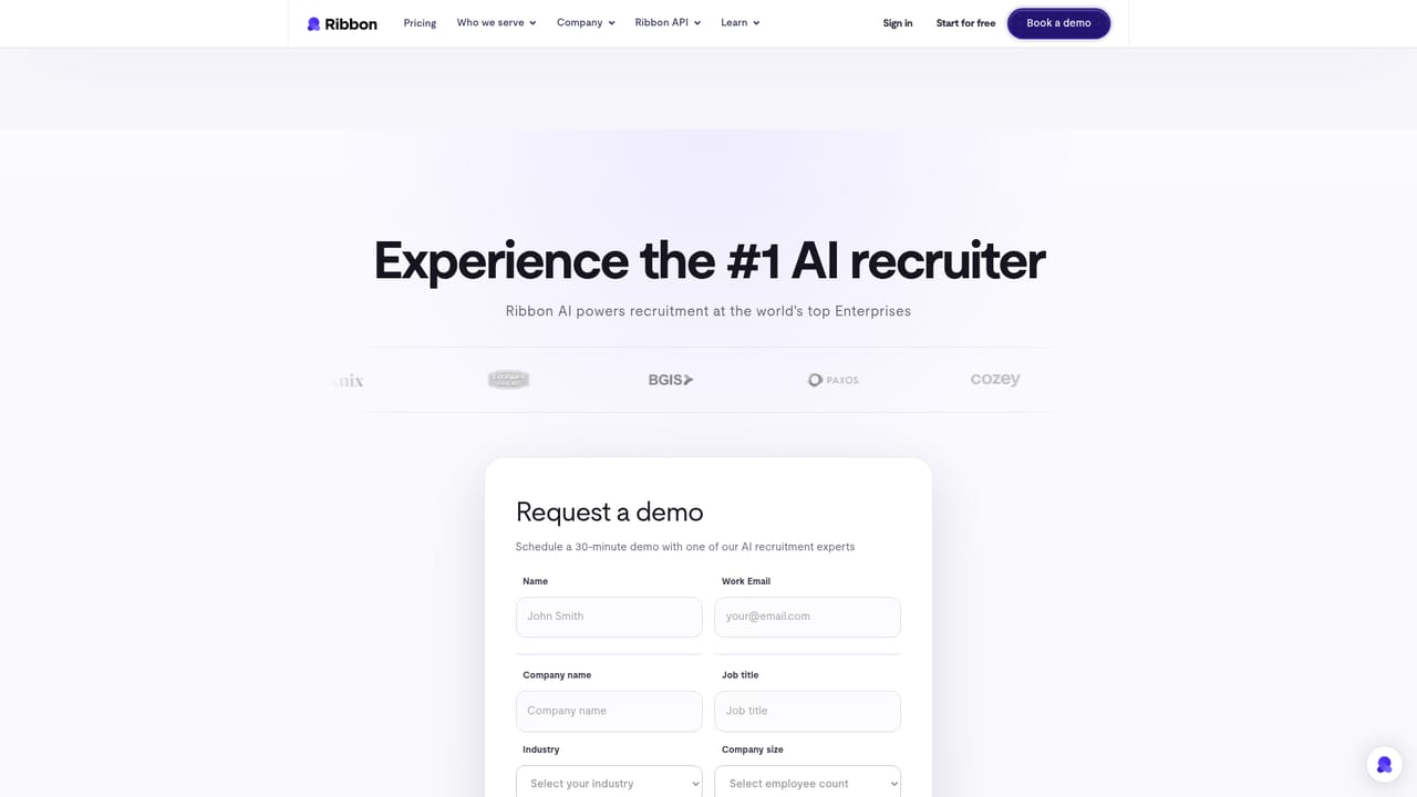 Ribbon Cool — Book a guided demo