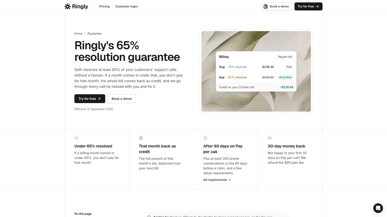 Ringly.io — Check the guarantee terms