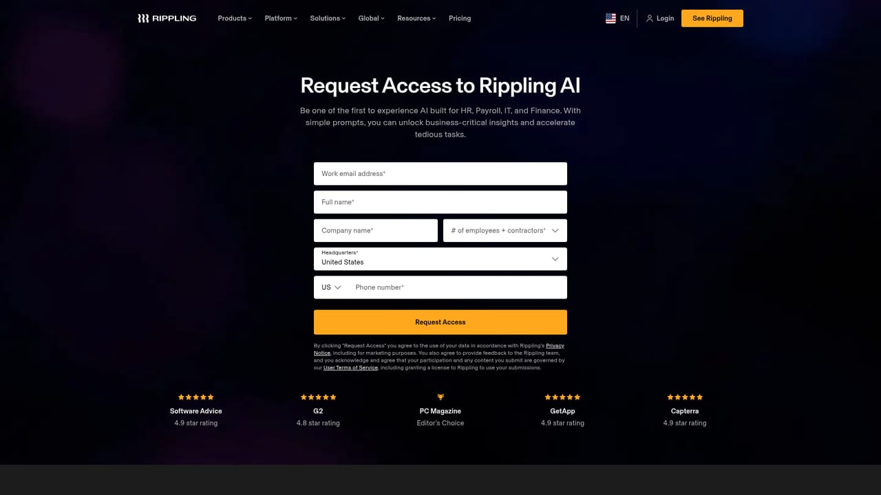 Rippling AI — Request access to Rippling AI