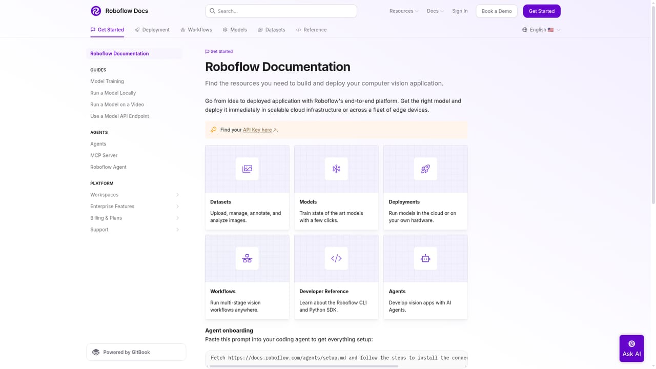Roboflow Annotate — Track progress and consult the docs