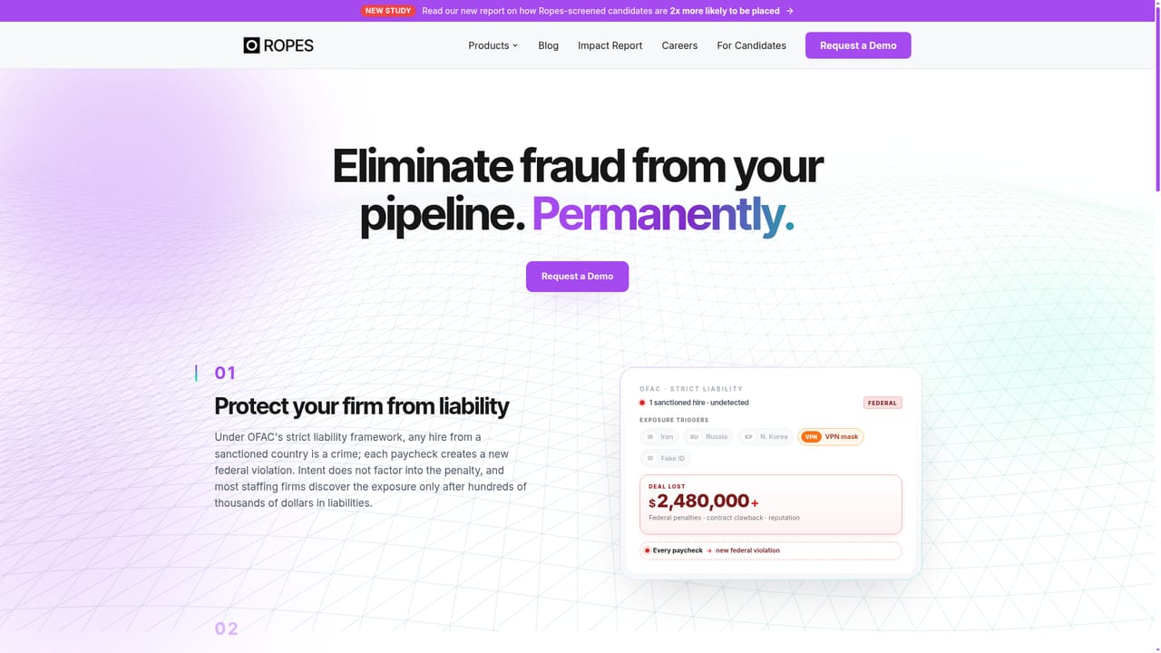 Ropes AI — Choose Scout or Assessments