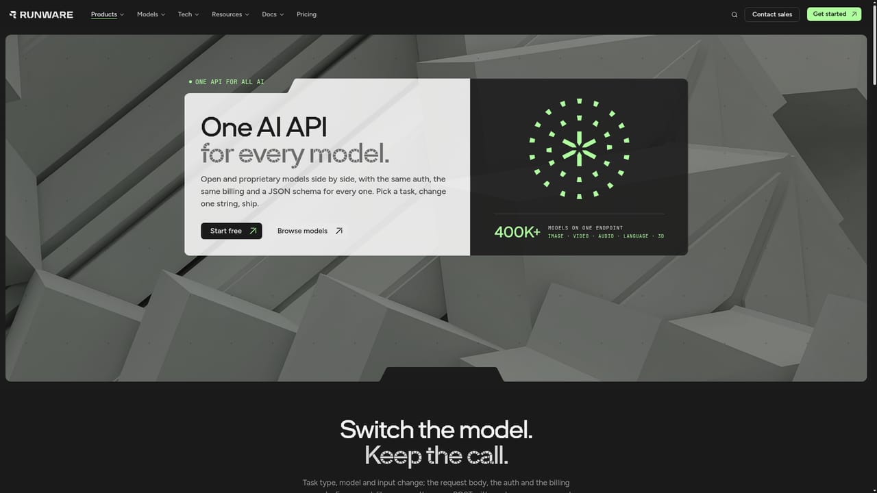 Runware — Send your first API request