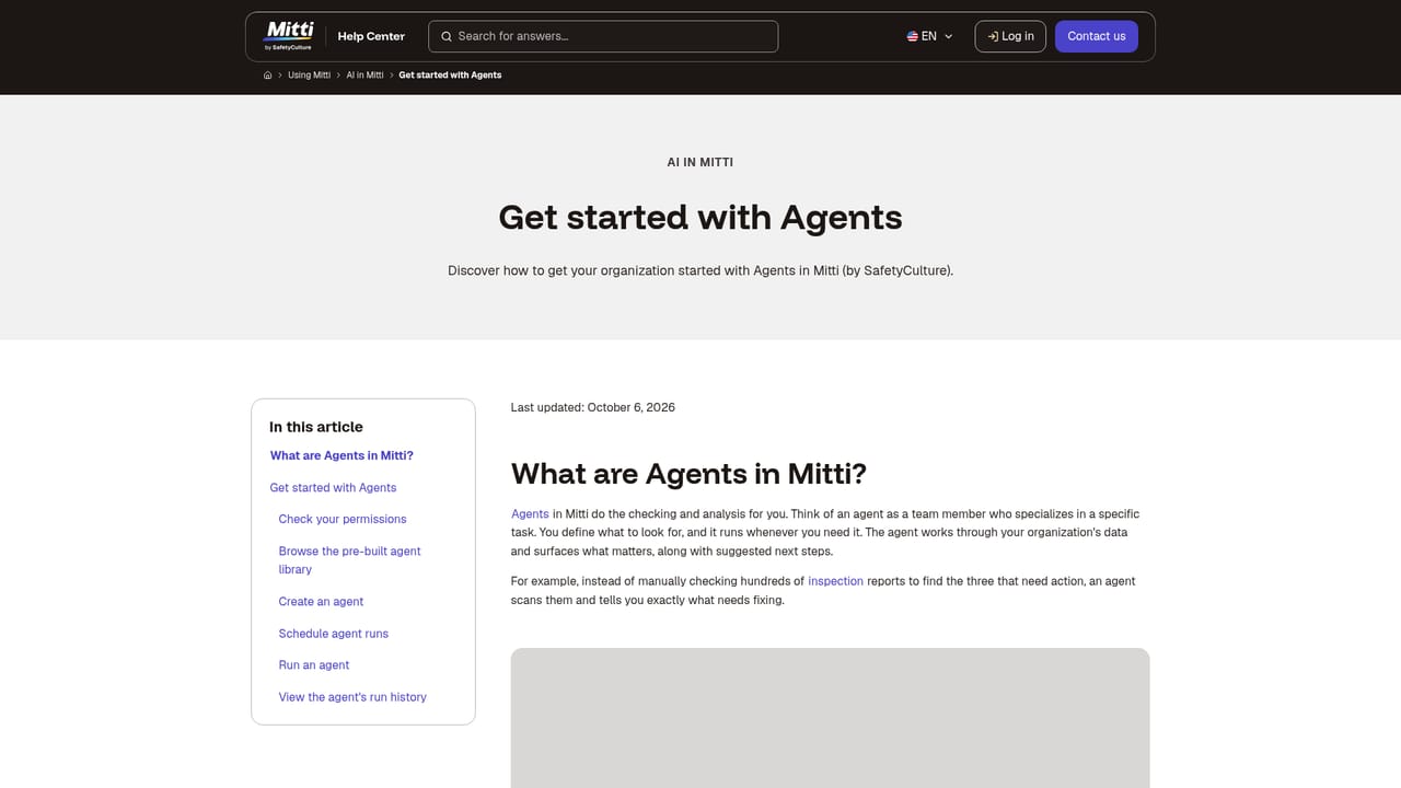 SafetyCulture AI — Put an Agent on recurring work