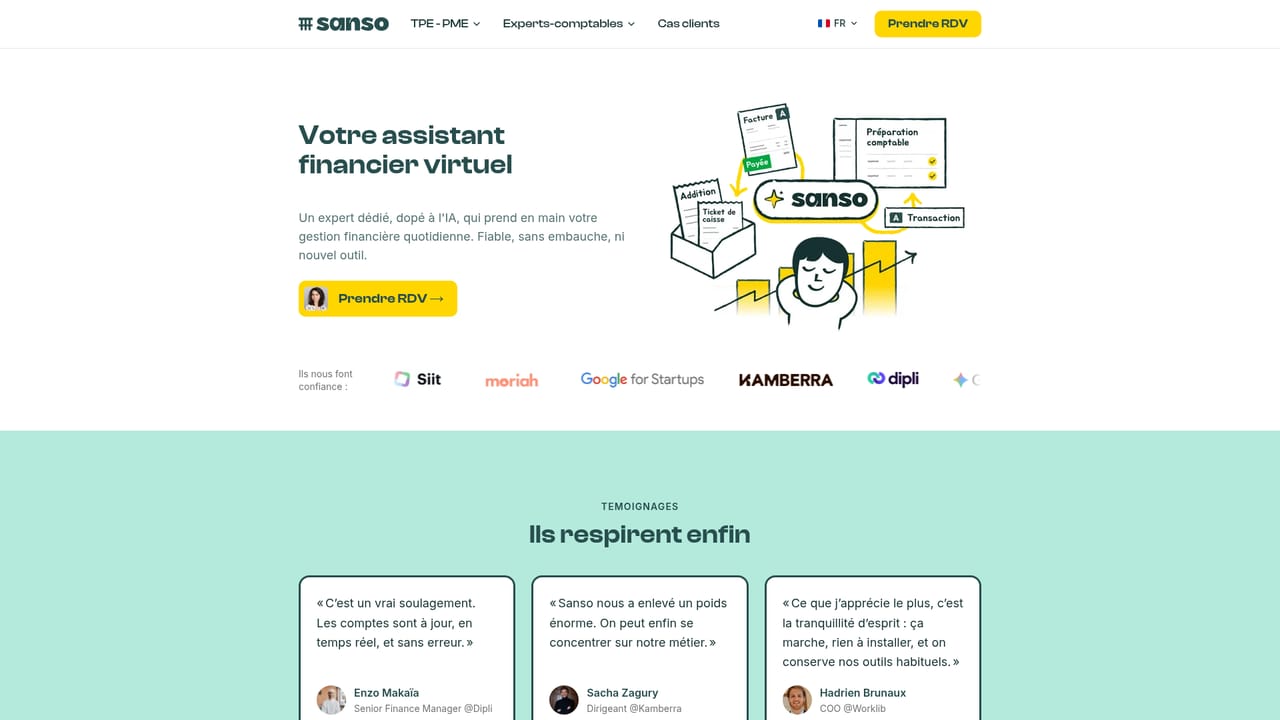 Sanso — Upgrade to the full outsourced assistant