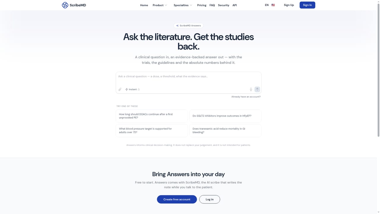 ScribeMD — Sign and sync to the EHR