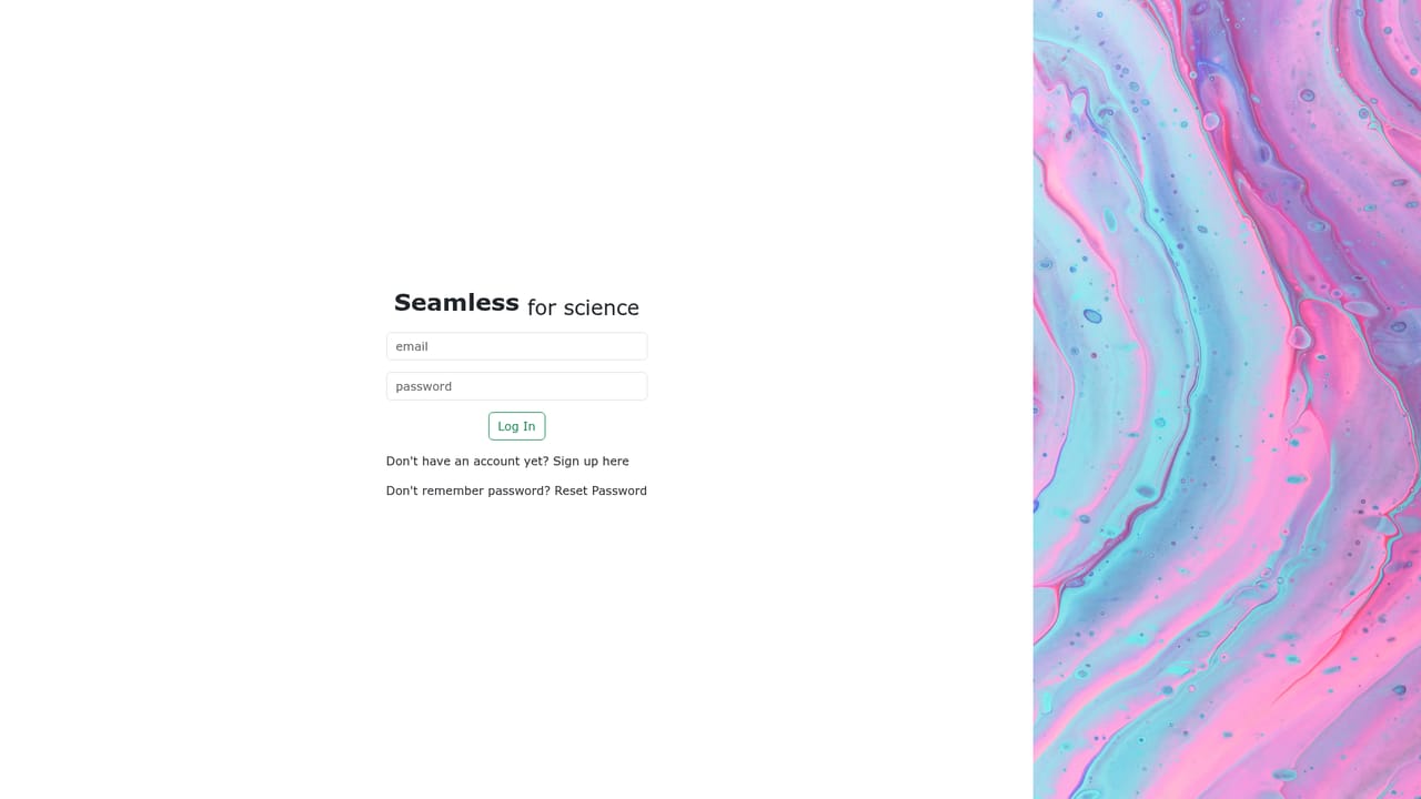 Seaml.es — Open the Seamless web app