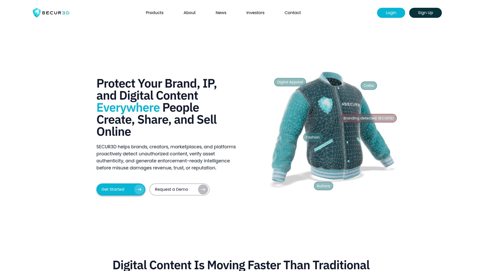 Secur3D — Request a demo