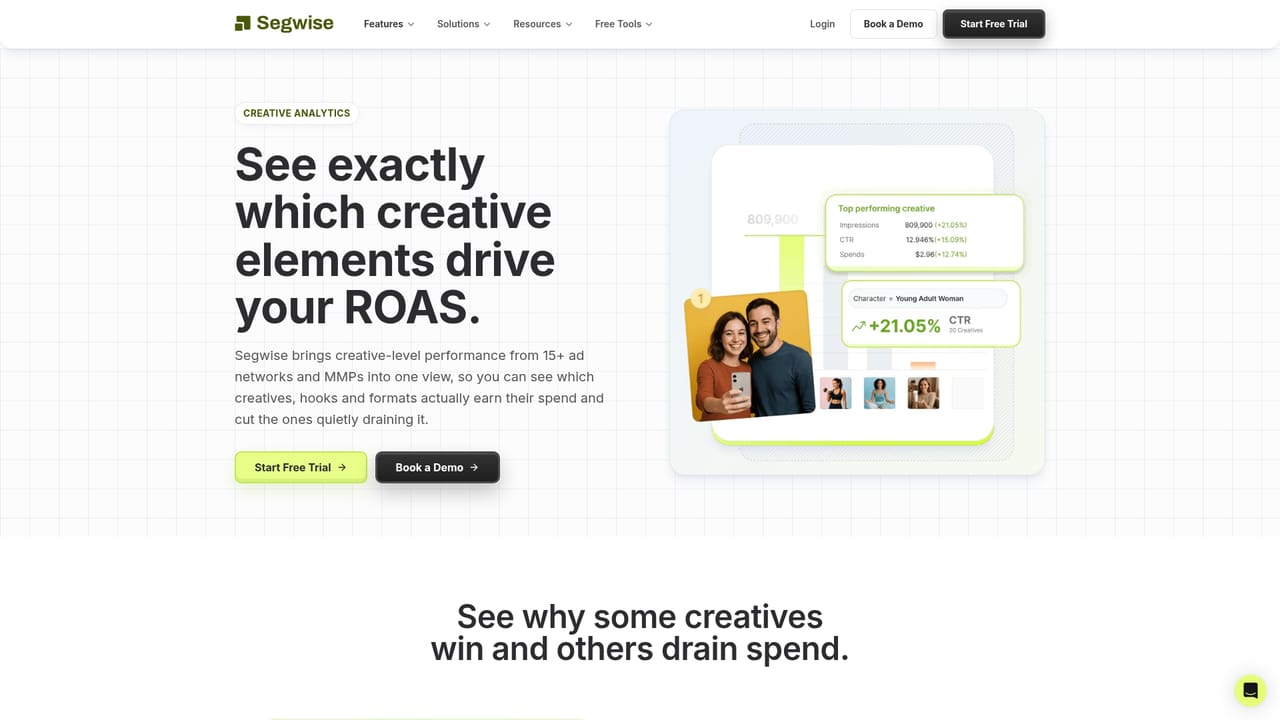 Segwise — Query creative performance