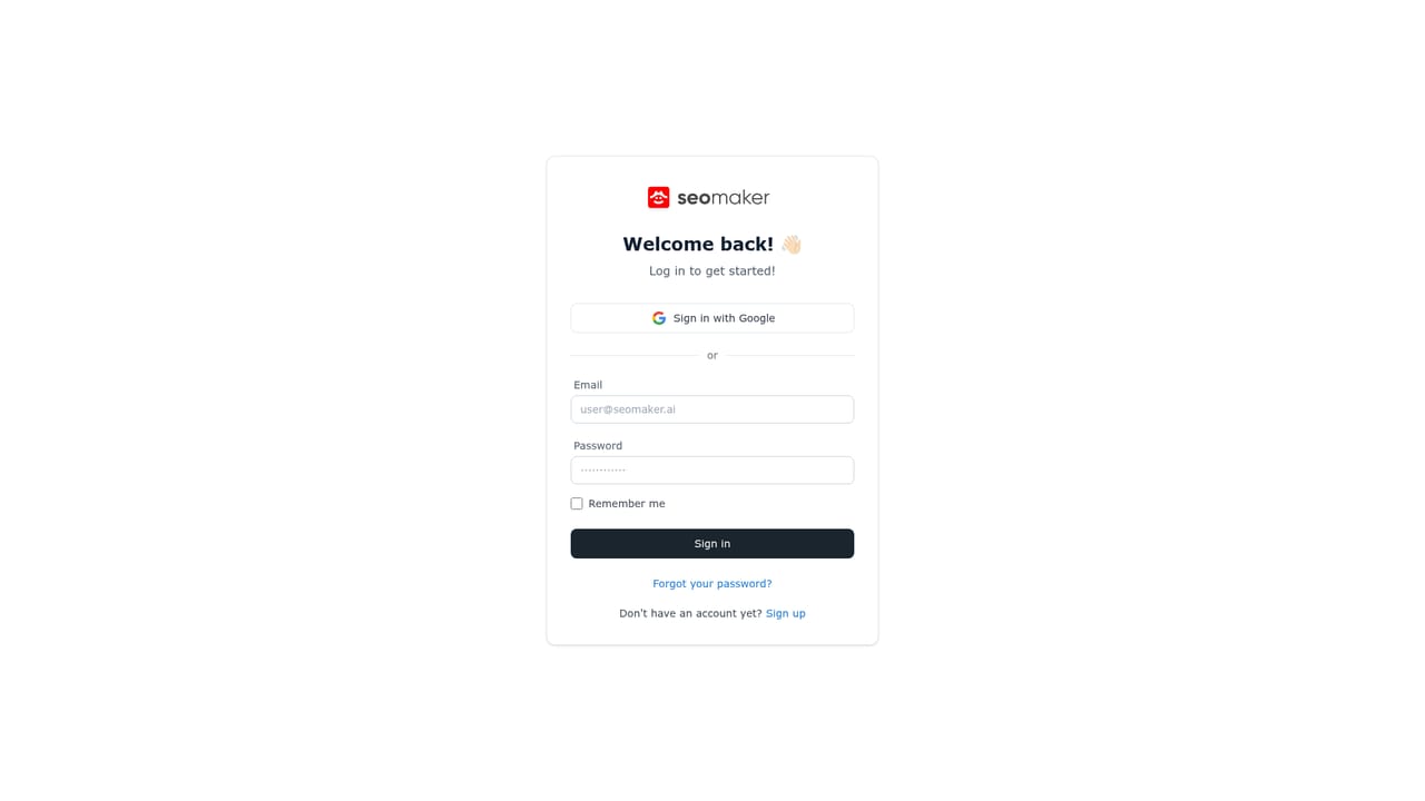 Seomaker — Draft optimized content in the writer