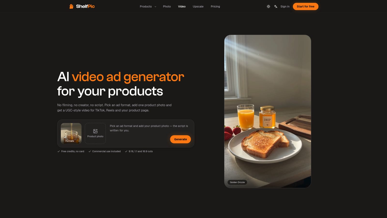 ShelfPic — Upload a product photo