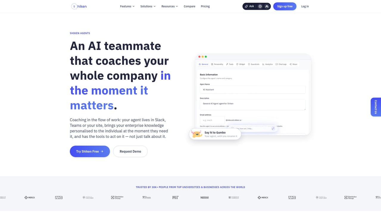 Shiken — Connect an agent and share