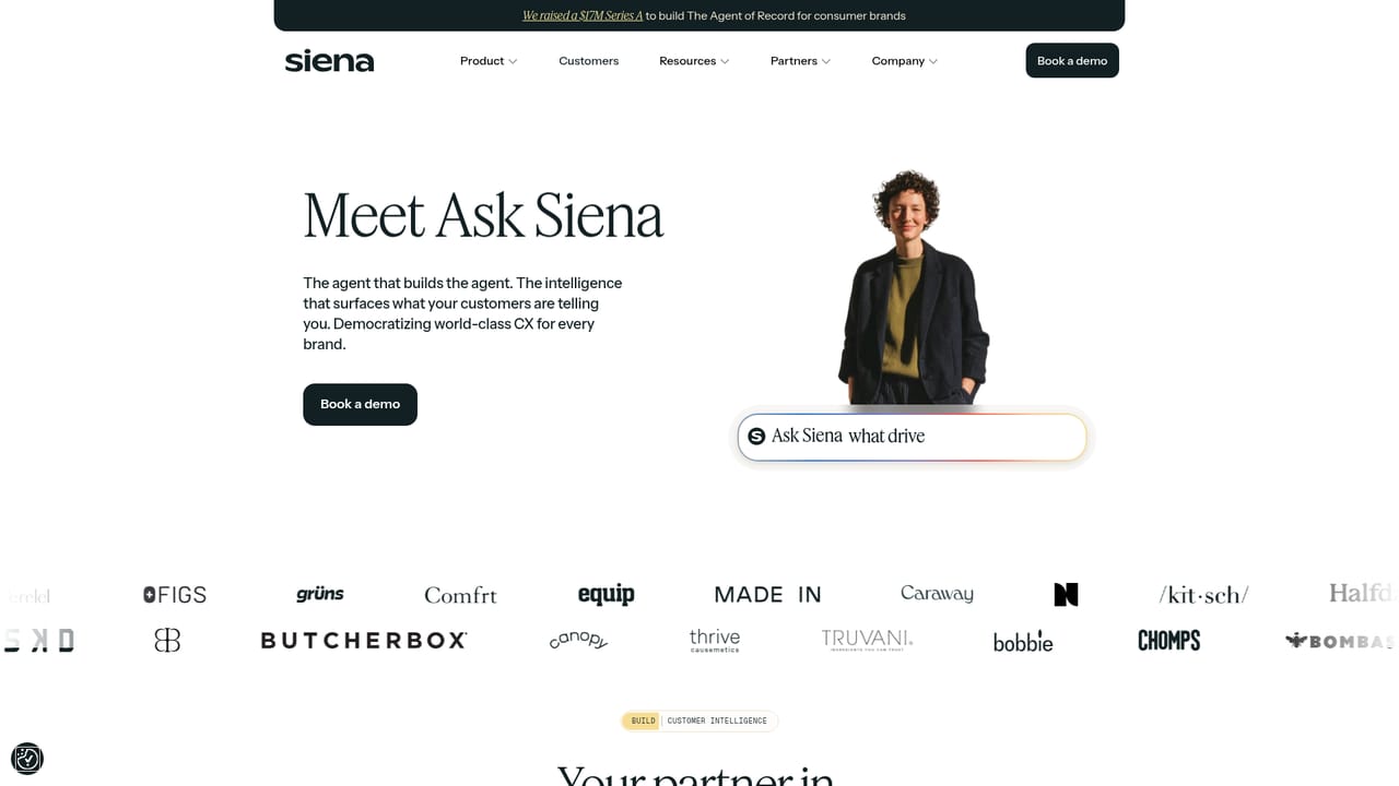 Siena CX — Use Ask Siena for voice-of-customer reporting