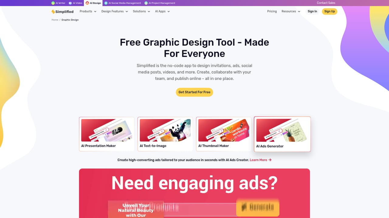 Simplified Tattoo Generator — Refine in the editor