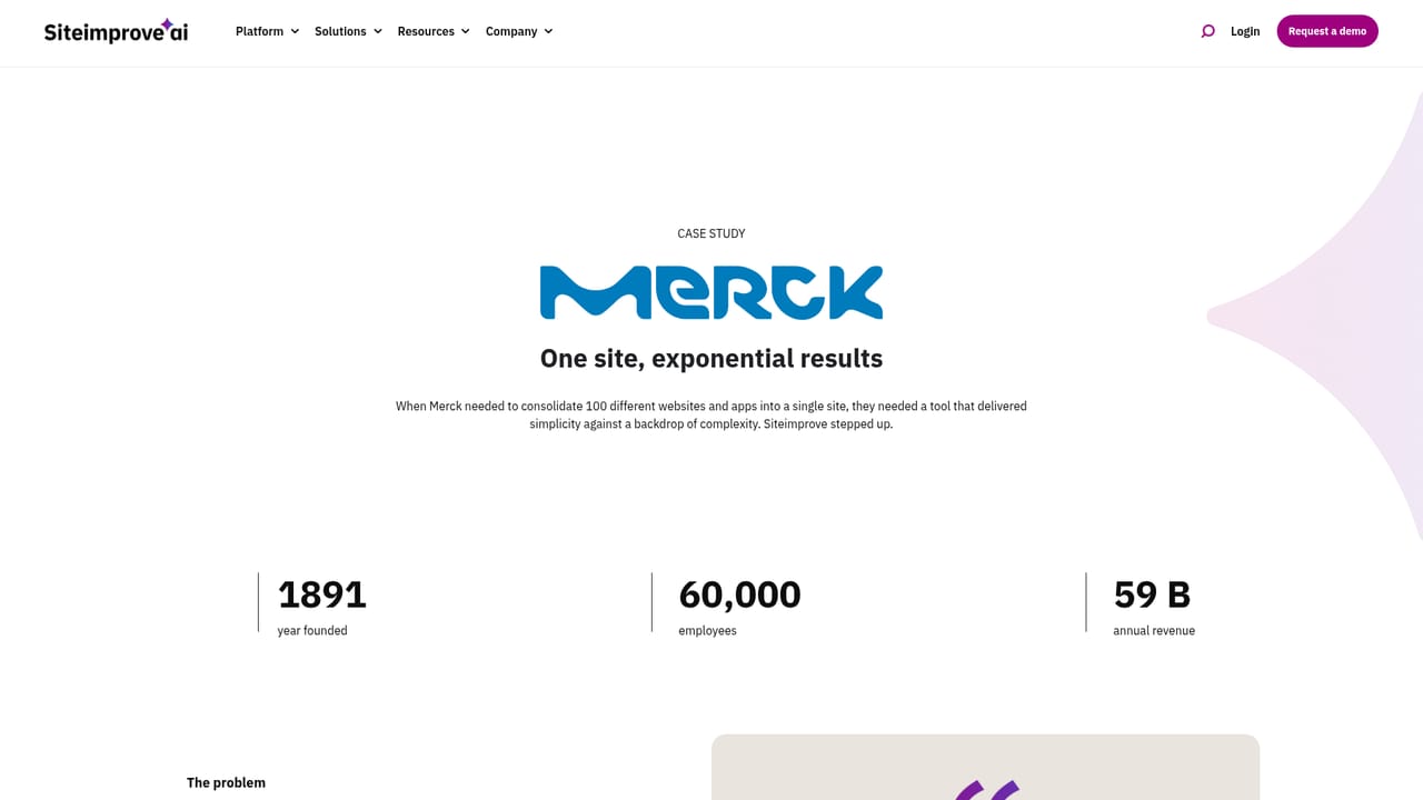 Siteimprove — Validate results against a case study