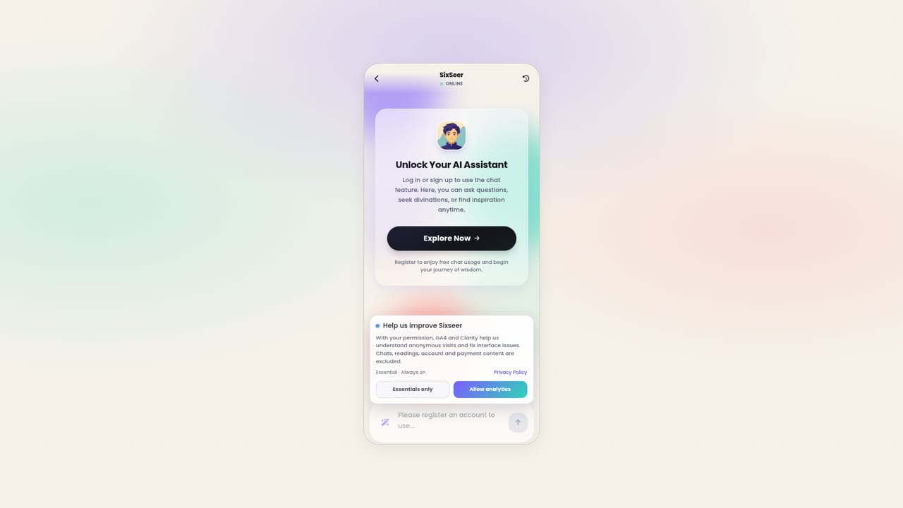 SixSeer — Review the interpretation and talk it through