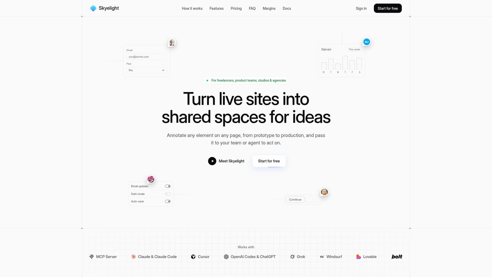 Skyelight — Install the Chrome extension