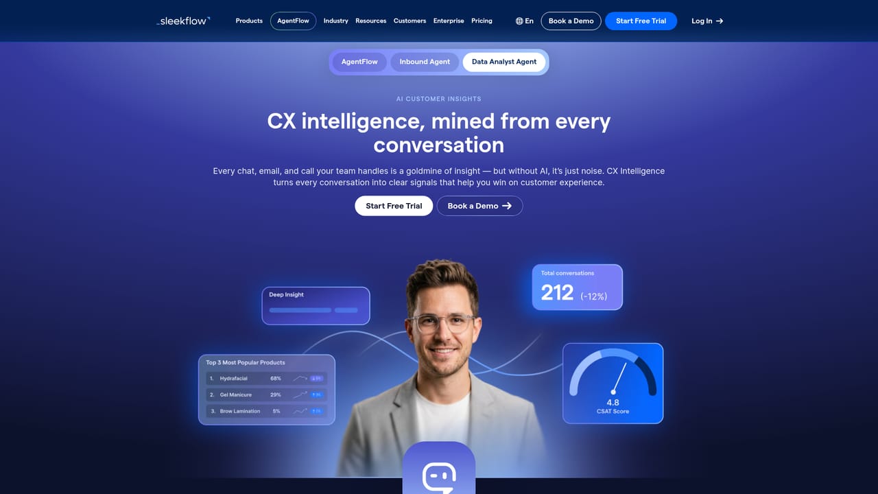 SleekFlow — Run campaigns and check the data analyst view