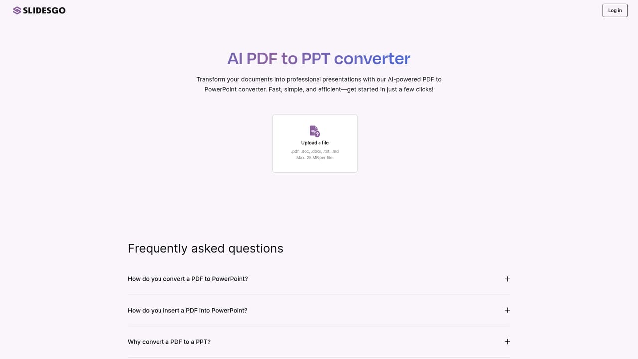 SlidesGo — Try the companion AI tools