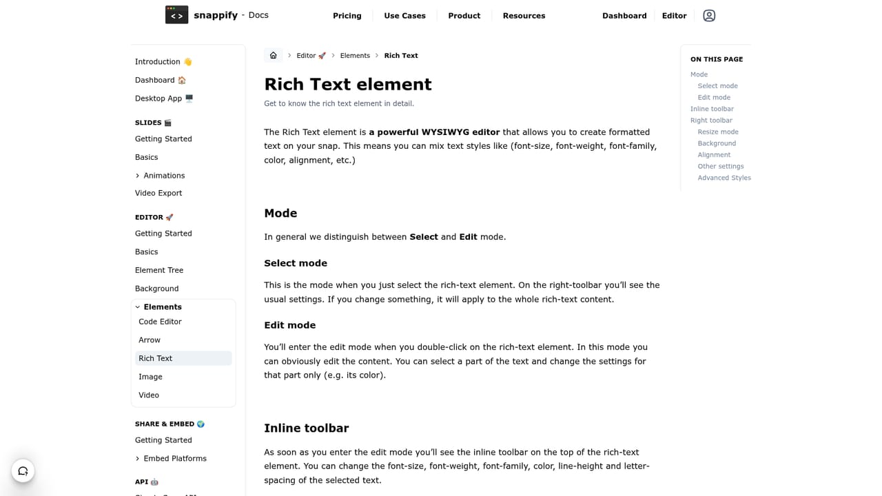 Snappify — Annotate with text, arrows and highlighting