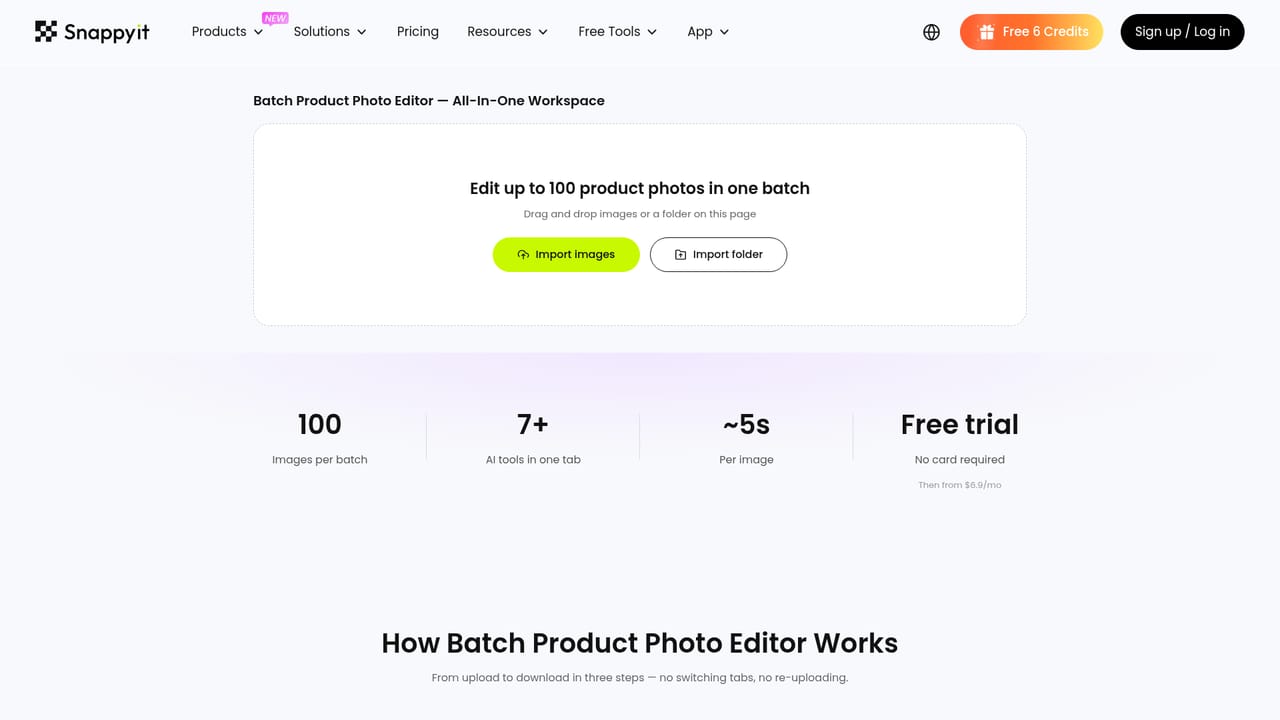 Snappyit — Process many photos in a batch
