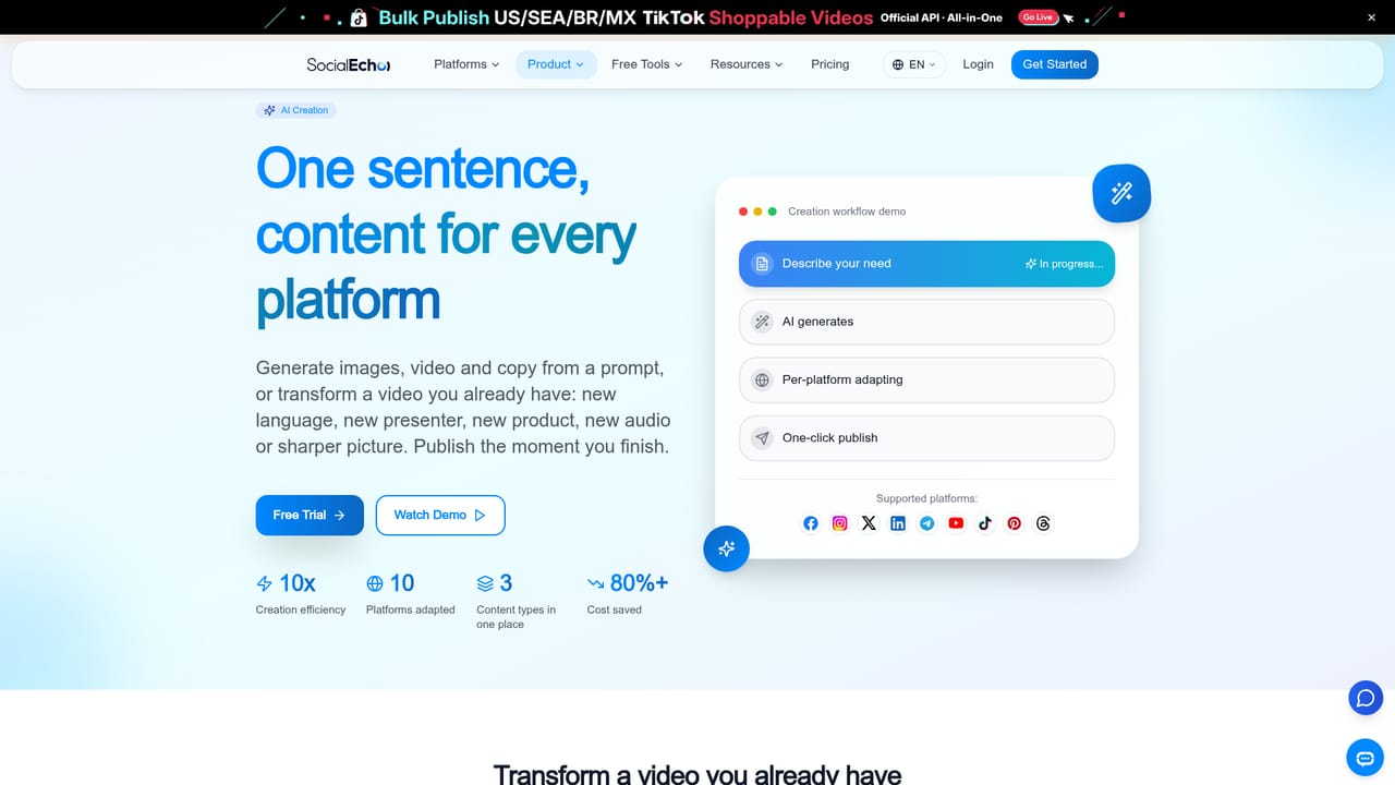 SocialEcho — Create the starting asset pack