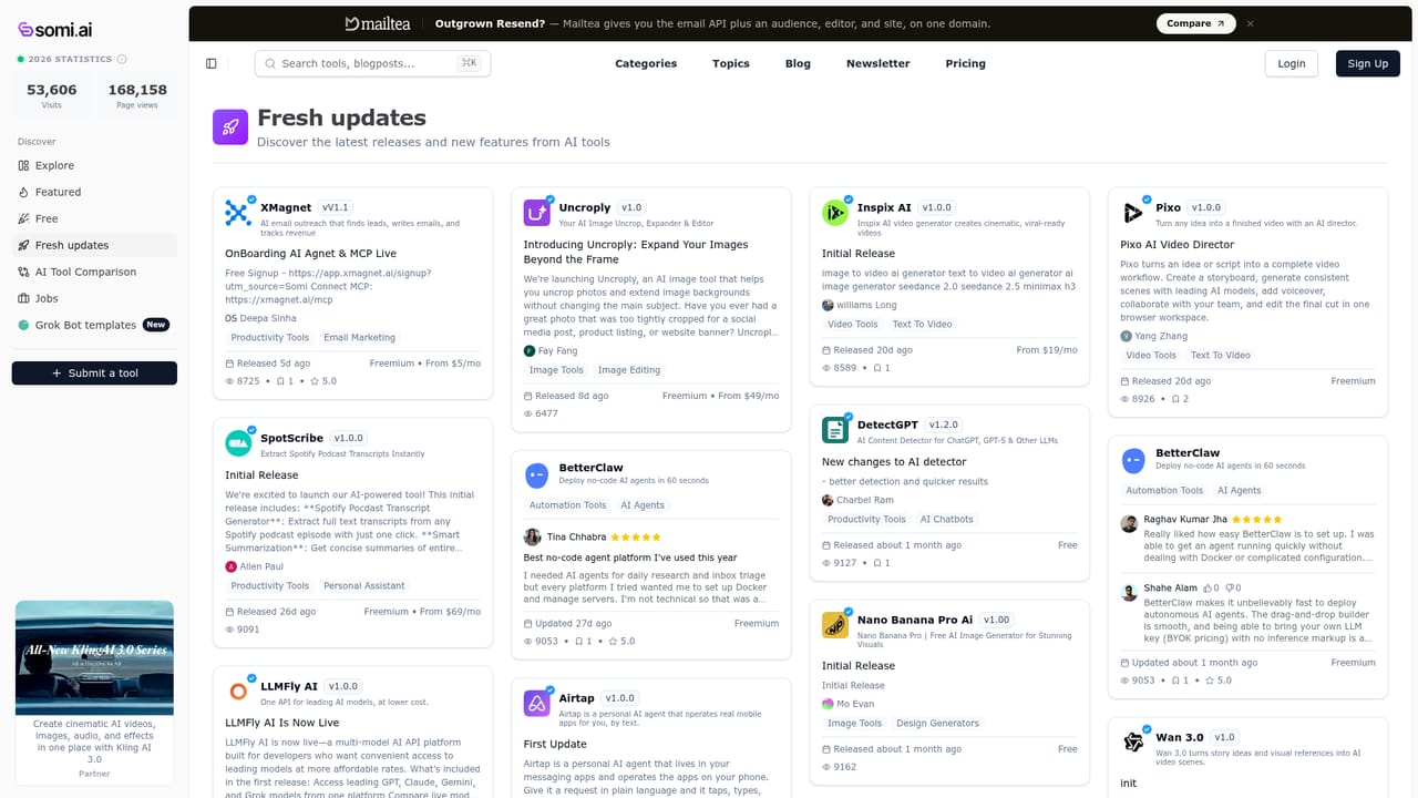 Somi — Review recent additions
