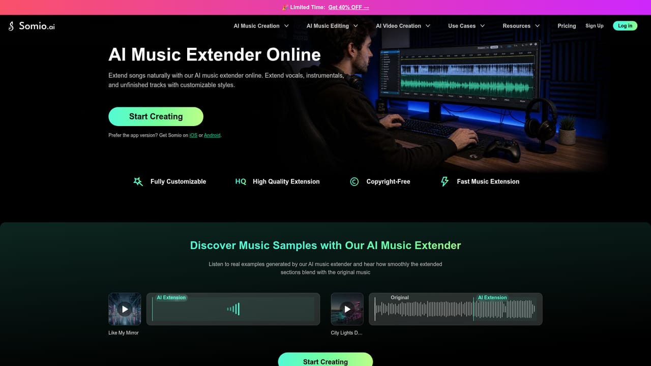 Somio AI — Refine with editing tools