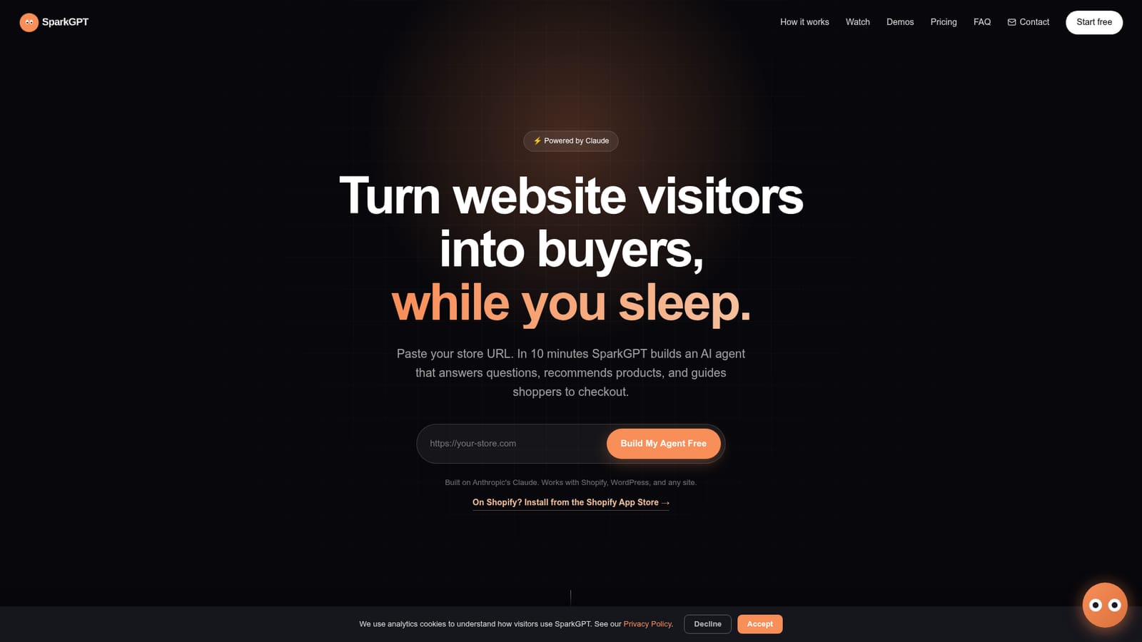 SparkGPT — Start the free trial