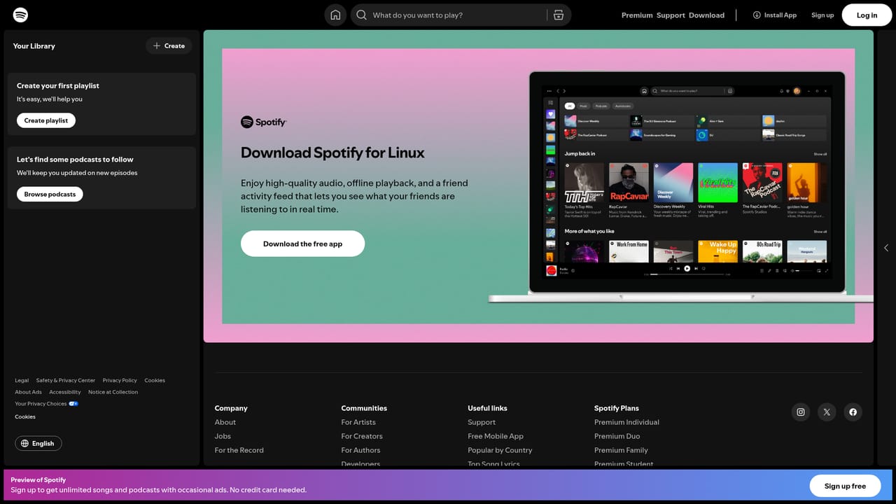 Spotify DJ — Install the app on your phone or desktop