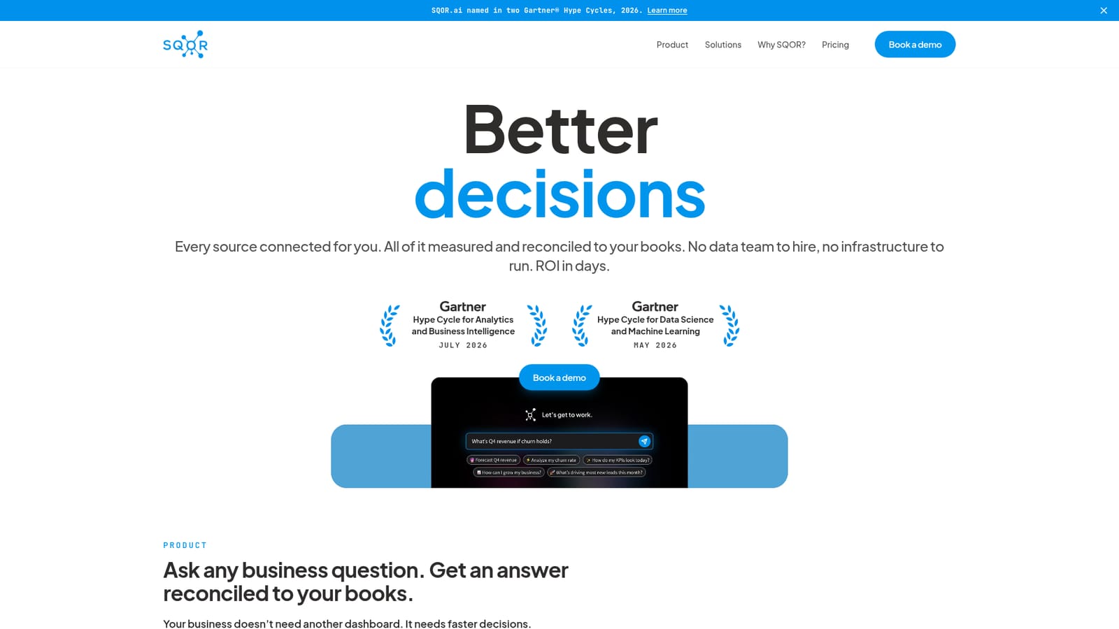 SQOR — Book a demo and scope your question set