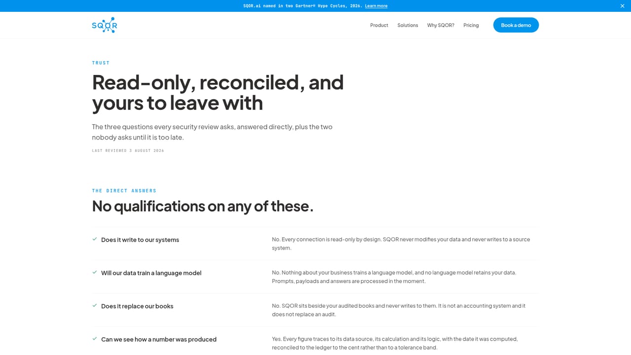 SQOR — Connect sources with read-only access