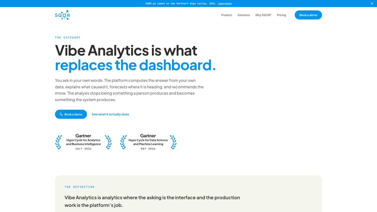 SQOR — Ask questions in plain language