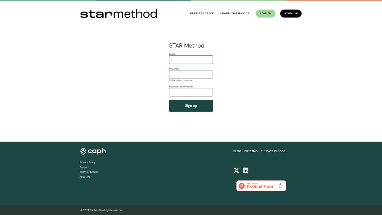 Star Method Coach — Create an account and claim free sessions