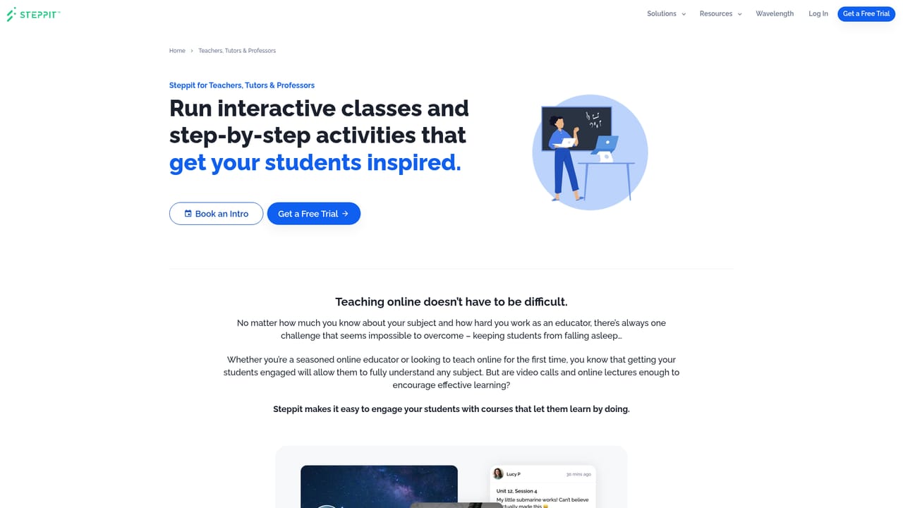 Steppit — Choose the solution path that fits your role