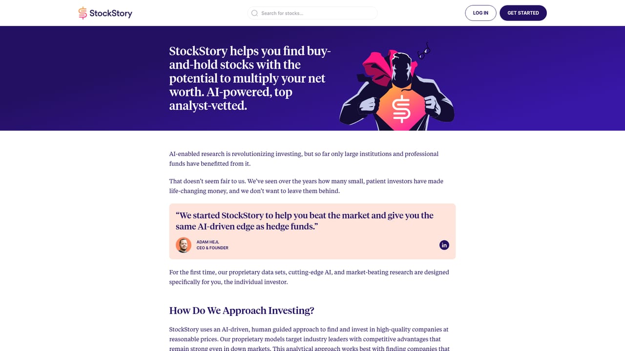 StockStory — Read the investment framework