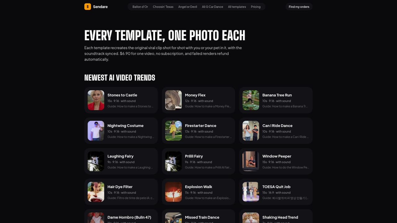 Stones to Castle AI Video Generator — Pick the Stones to Castle template