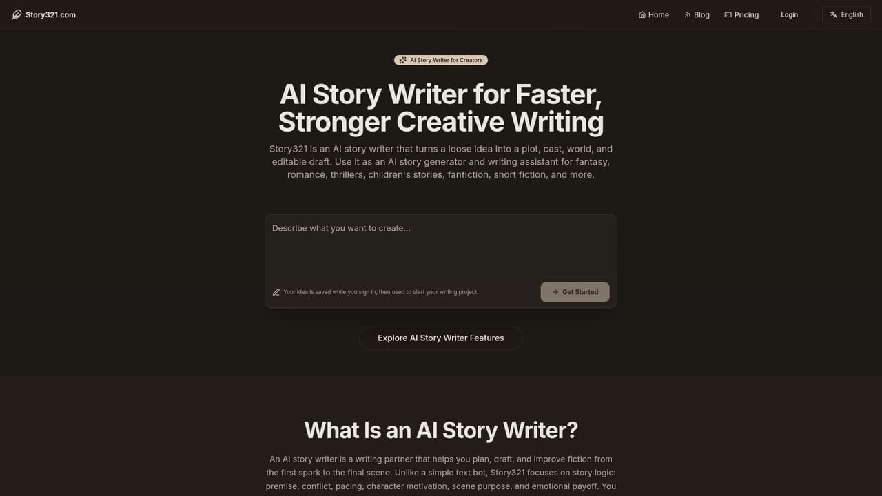 Story321 — Draft and revise a story